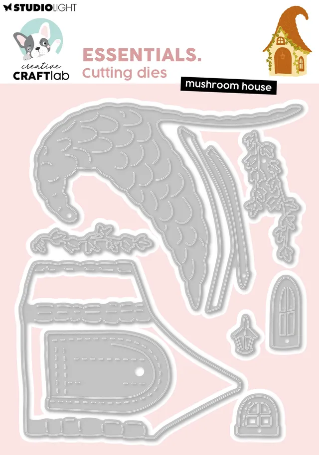 Studio Light Creative Craftlab Autumn Mushroom House dies høst