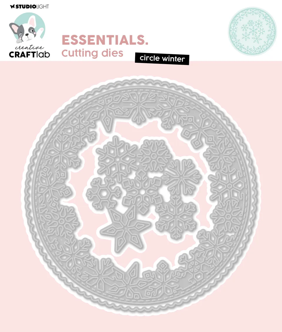 Studio Light Creative Craftlab Circle winter dies sirkel