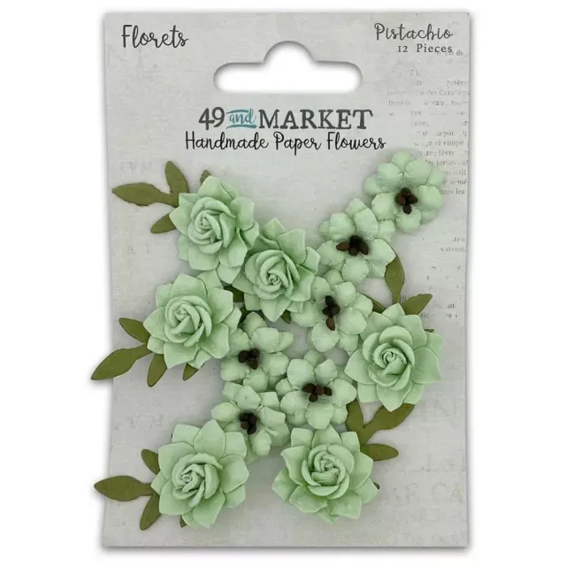 49 And Market Florets papirblomster pistachio