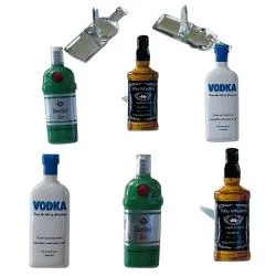 Korthobby Liquor Bottles dies til kort