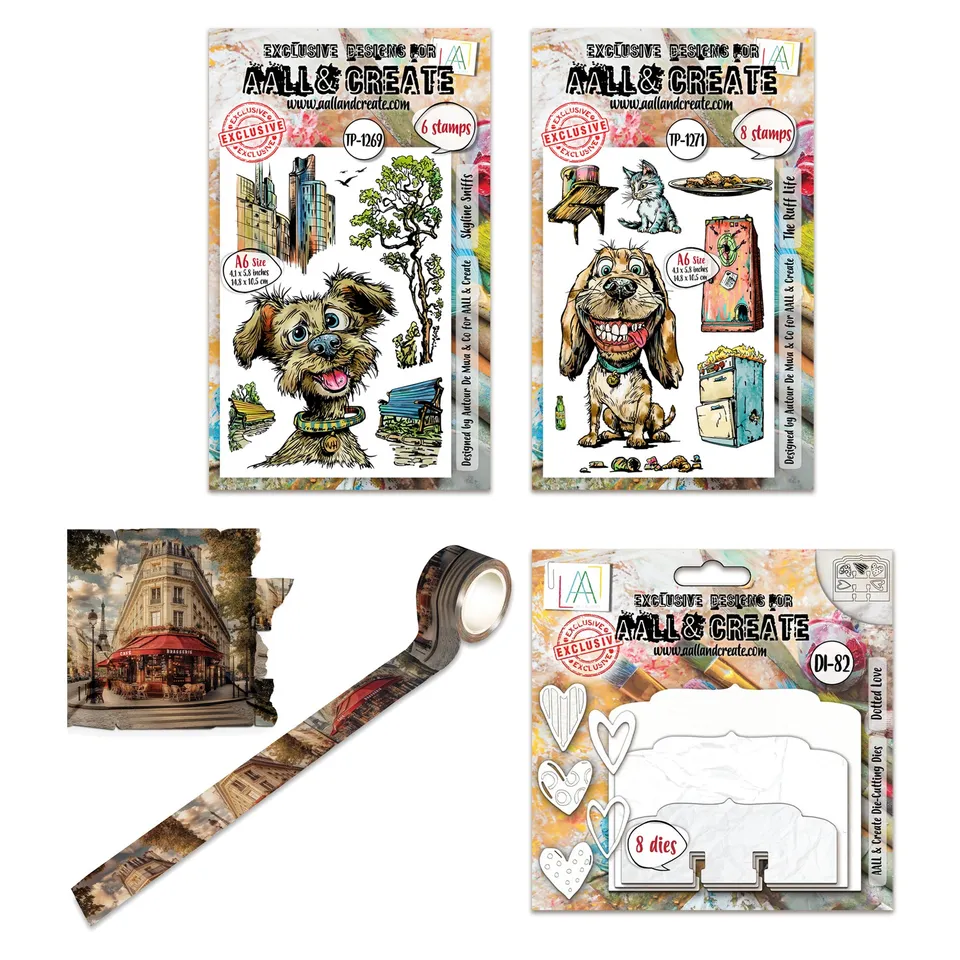AALL & Create Memorydex bundle 1 minnekortpakke