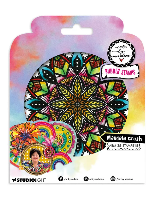 Studio Light Art by Marlene stempel Mandala crush