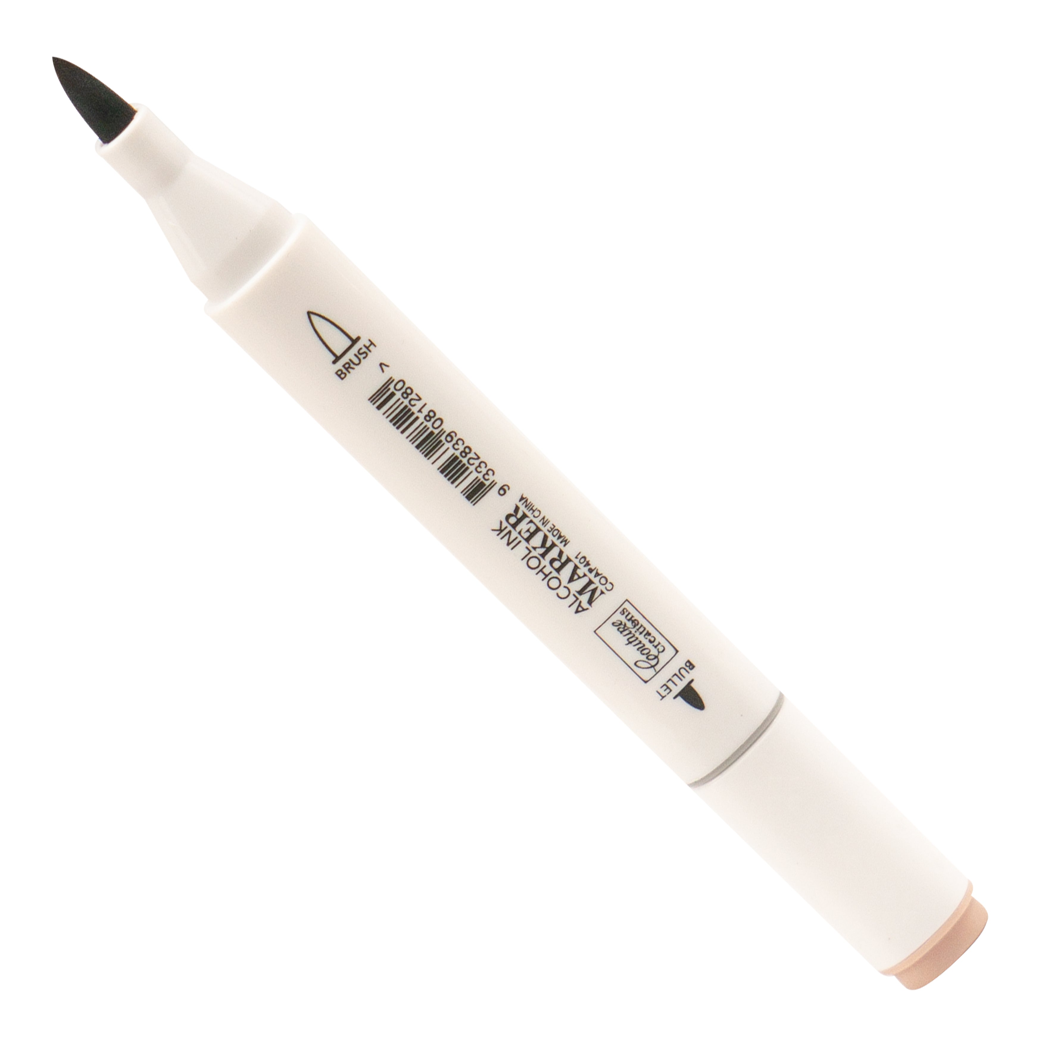 Couture Creations Twin Tip tusj warm grey alkohol dobbel spiss