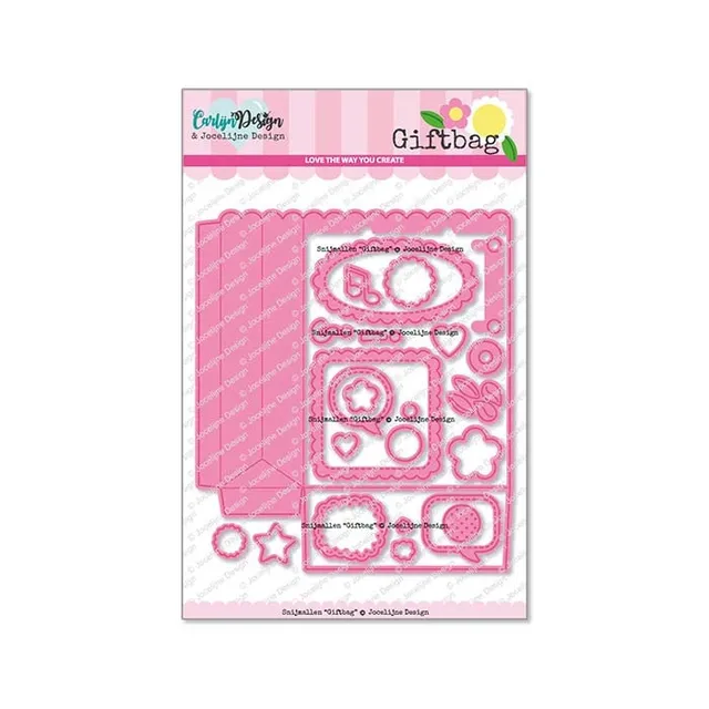 CarlijnDesign Jocelijne Giftbag CDJD-0032 dies gavepose
