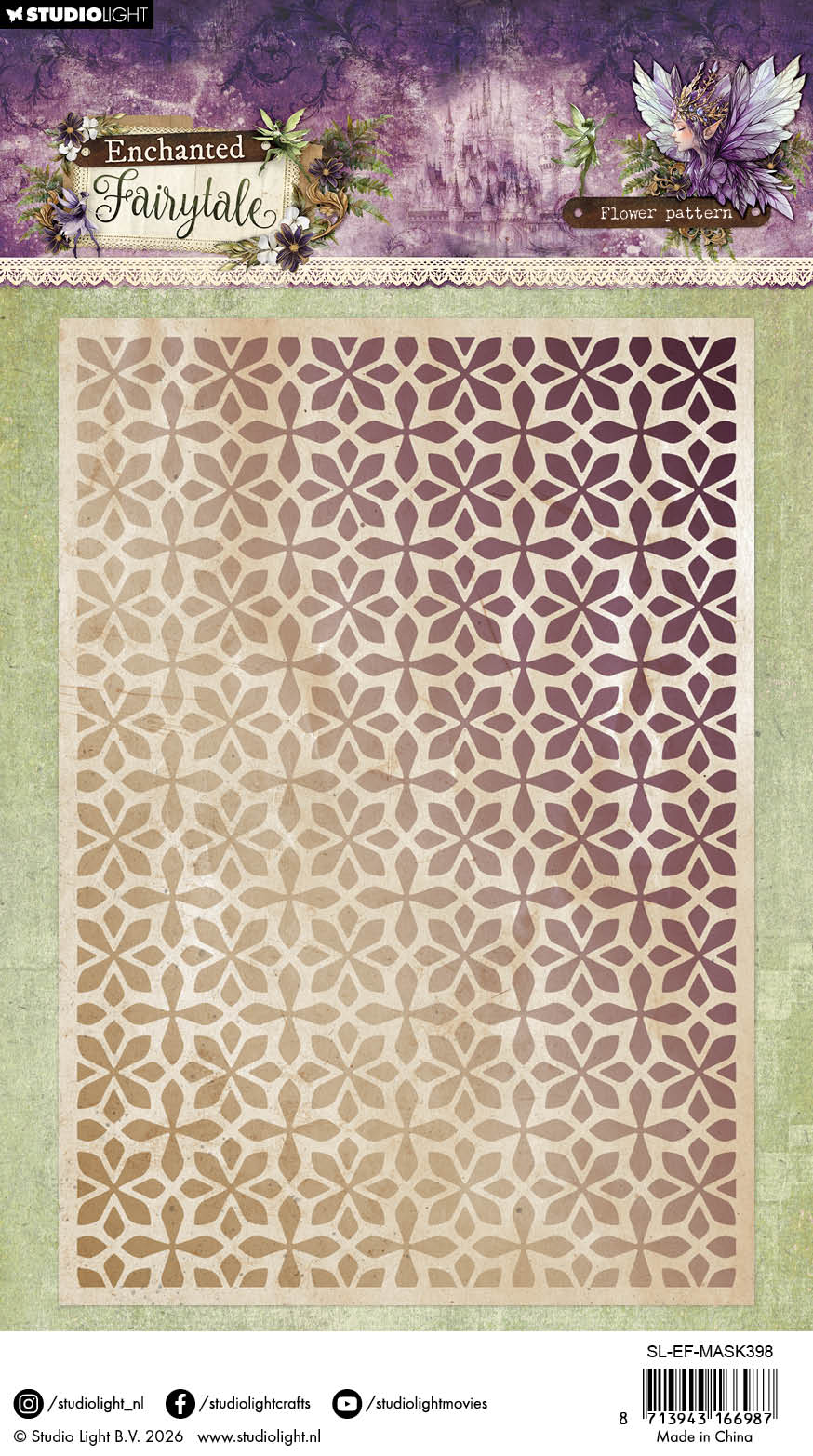 Studio Light Enchanted Fairytale Floral sjablong