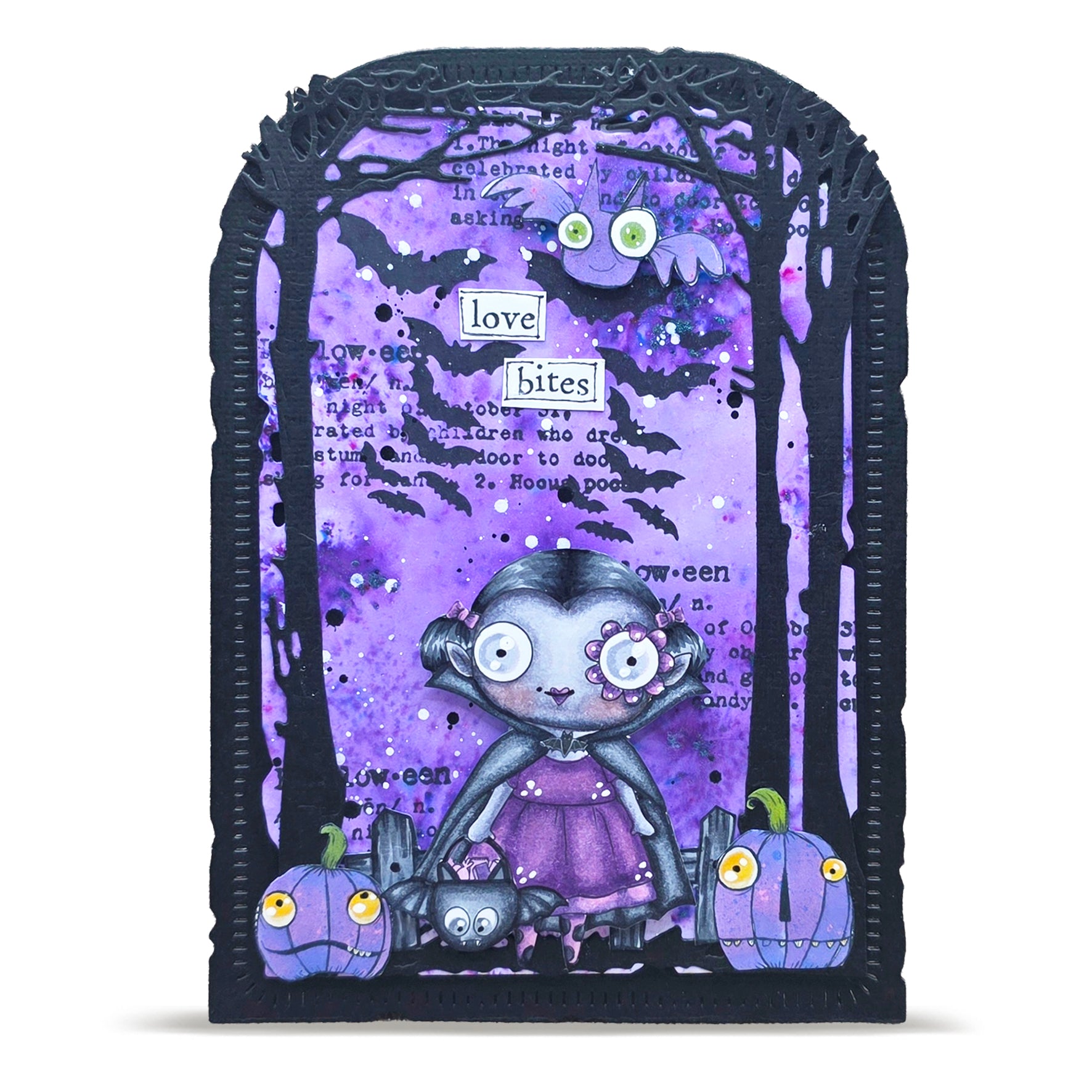 Aall and Create TP-1416 Almost Scary stempelsett A7 halloween