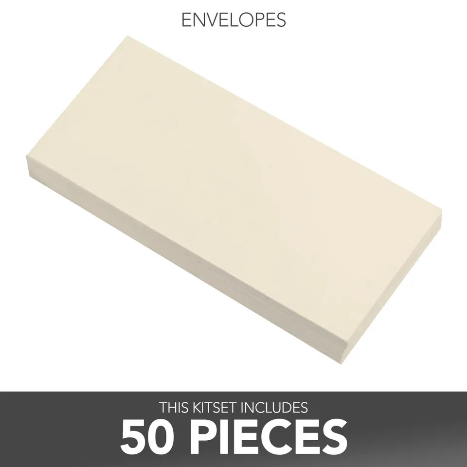Couture Creations konvolutter krem hoy 50-pk 120 gsm
