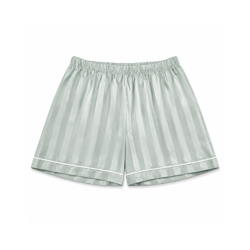 K&Co. Sunset Spritz pysjamasett satin Sage Stripe