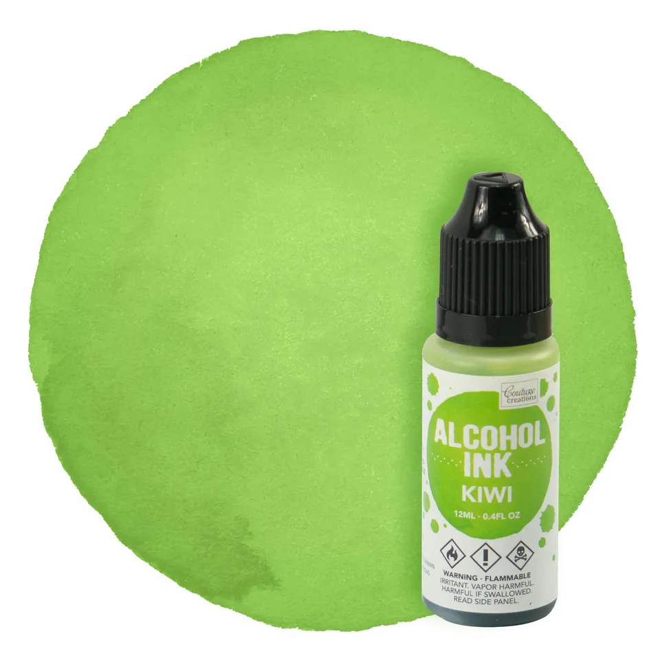 Couture Creations Alcohol Ink Kiwi blekk 12 ml grønn