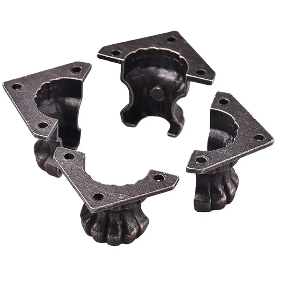 Korthobby Føtter bokføtter bronse
