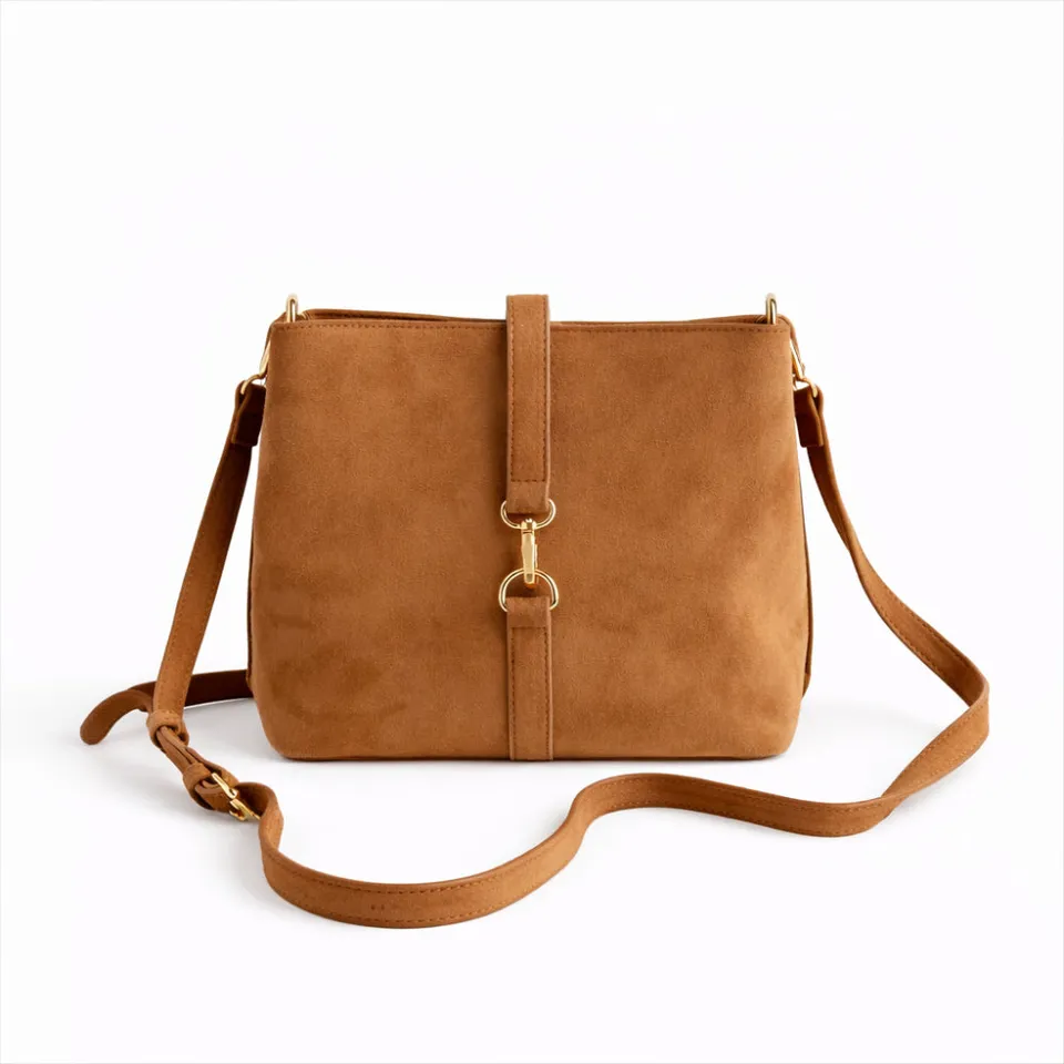 KaiserCraft K&Co Journey Bucket bøtteveske tan
