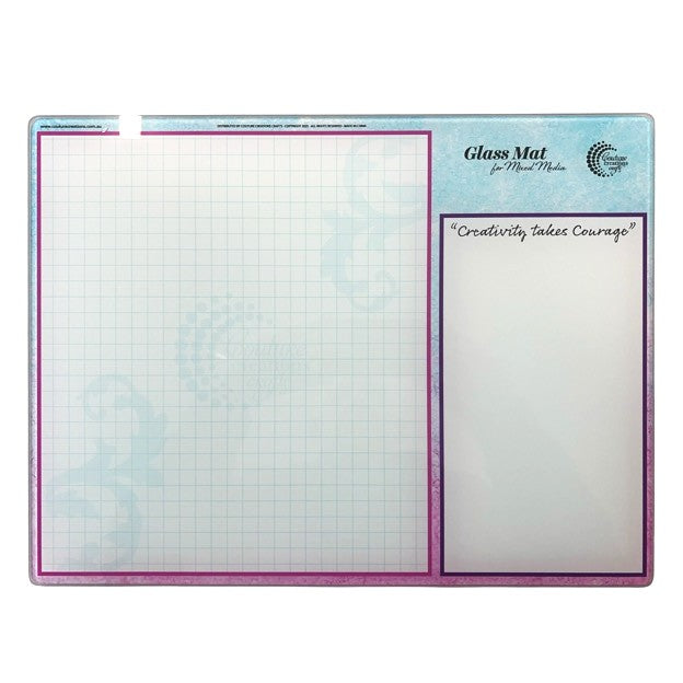 Couture Creations Precision skjærematte glass 39,5 cm