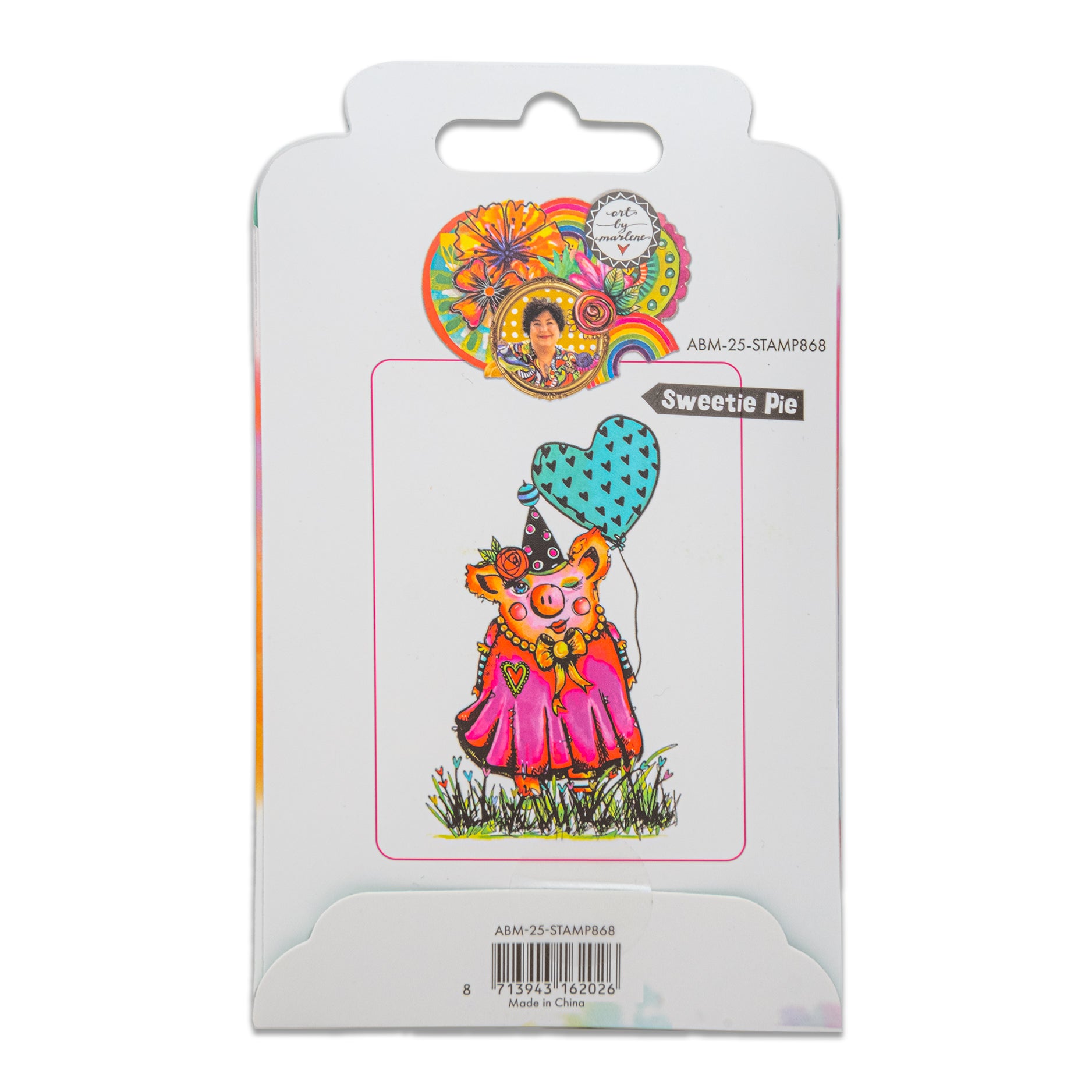 Art by Marlene Sweetie Pie clingstempel 48x82 mm