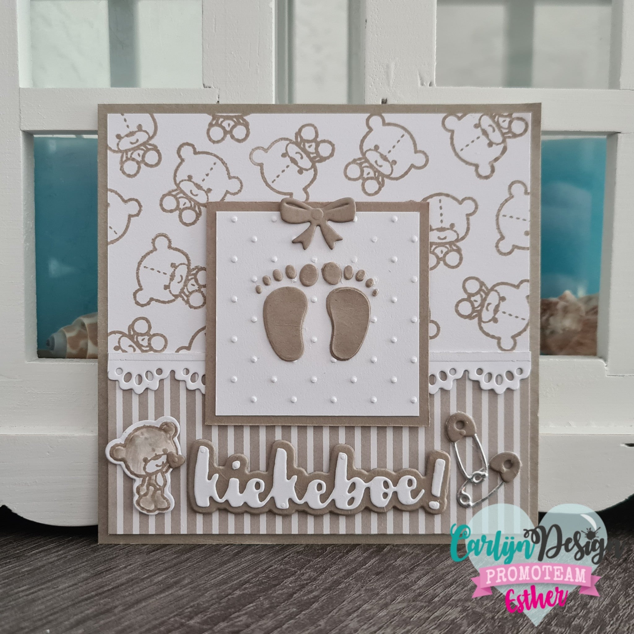 CarlijnDesign Baby Panda CDJD-0024 stempelsett baby