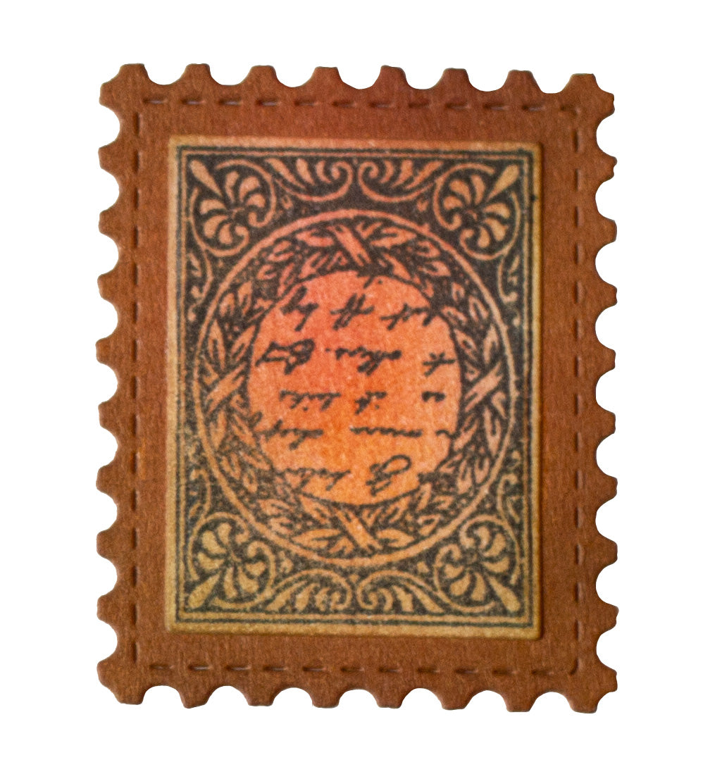 Studio Light Grunge stempel og die Label & Stamp