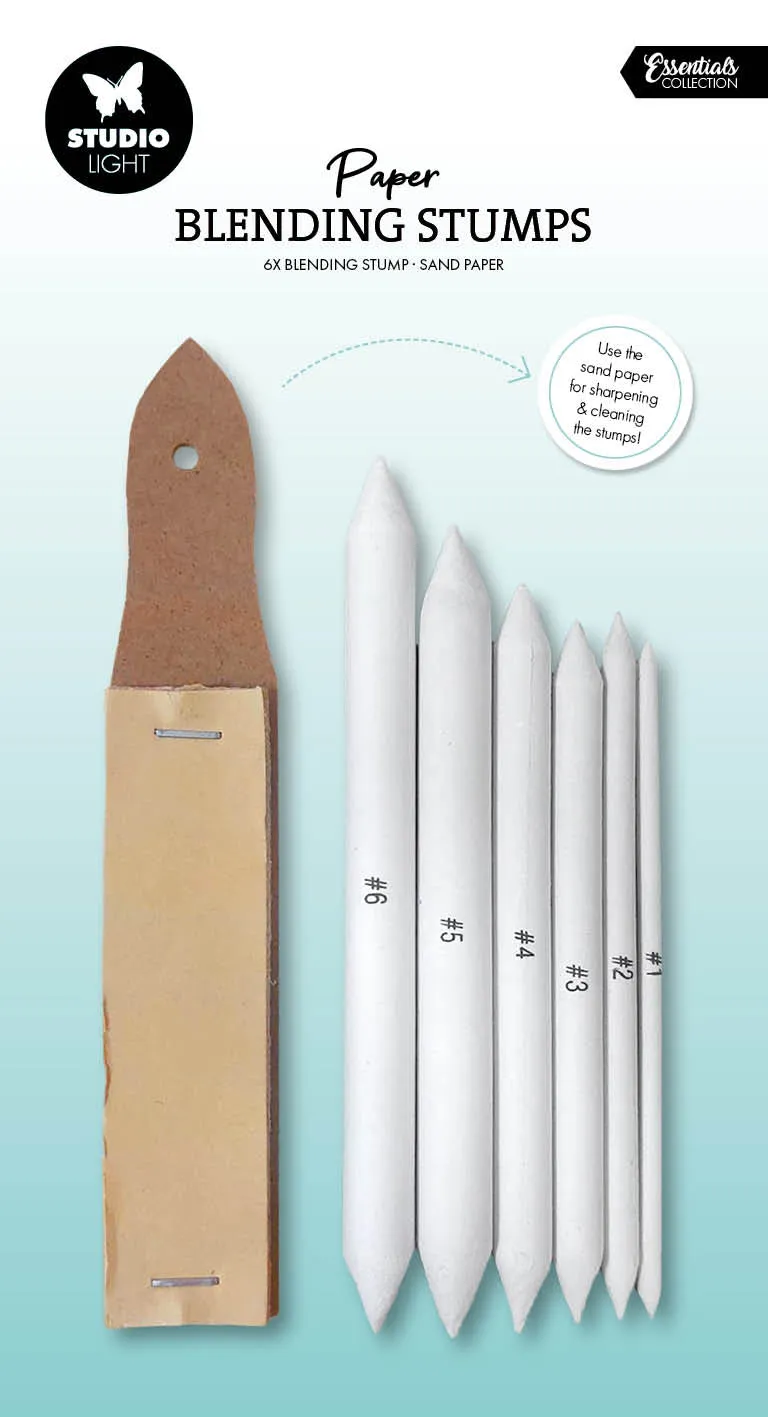 Studio Light Essentials Drawing Tools papirstubber 6 stk kull