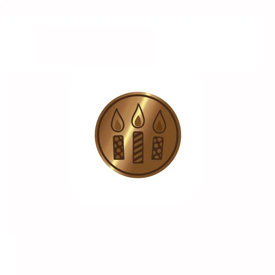 CarlijnDesign Waxzegel 20 Kaarsjes CDWX-0032 voksstempel 25 mm