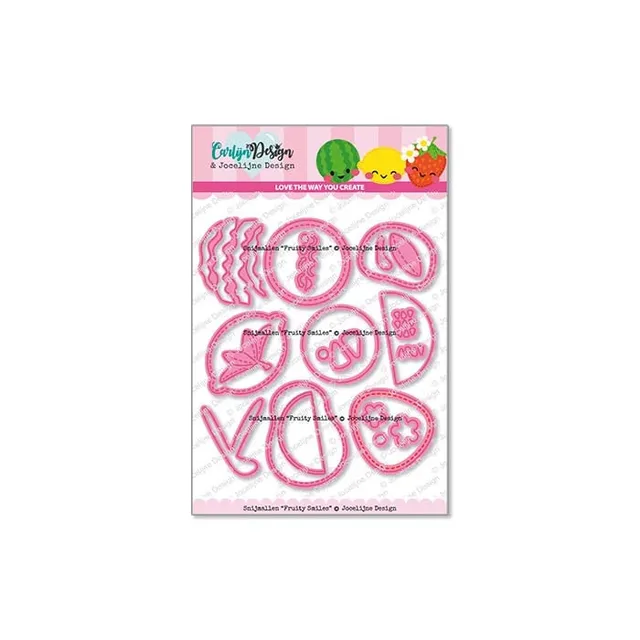 CarlijnDesign Fruity Smiles CDJD-0029 dies frukt