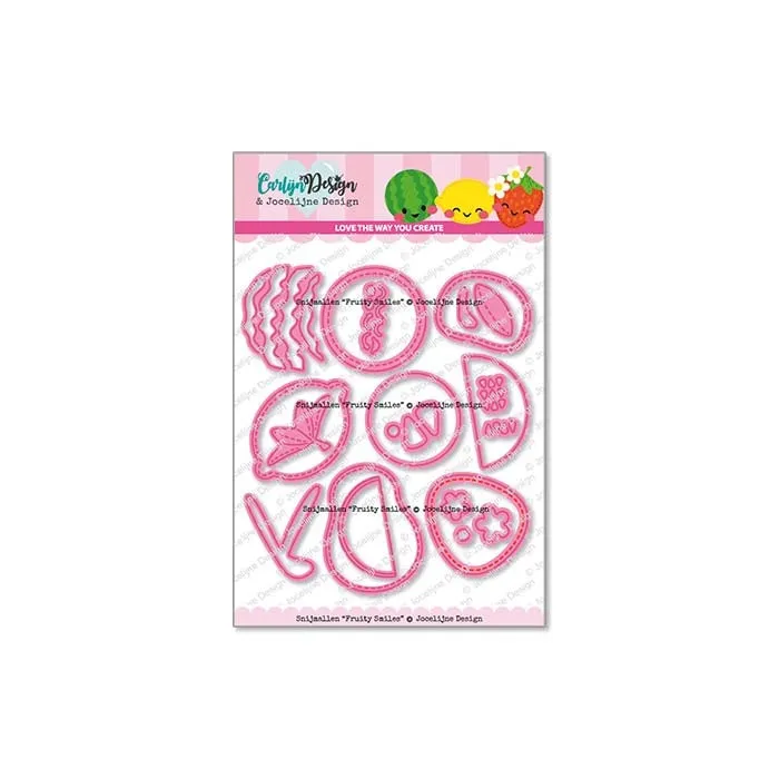 CarlijnDesign Fruity Smiles CDJD-0029 dies frukt