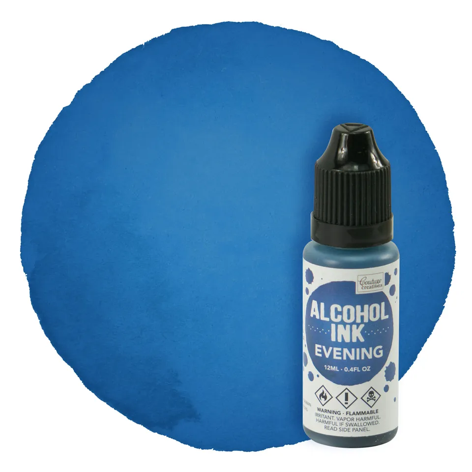 Couture Creations Evening alkoholblekk 12ml mørkeblå