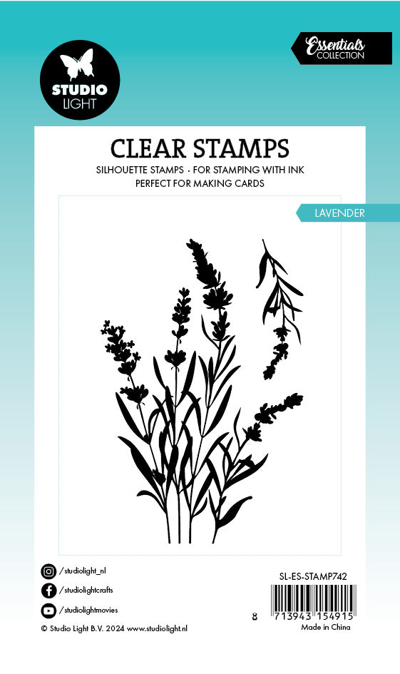 Studio Light Essentials Lavender stempel blomst