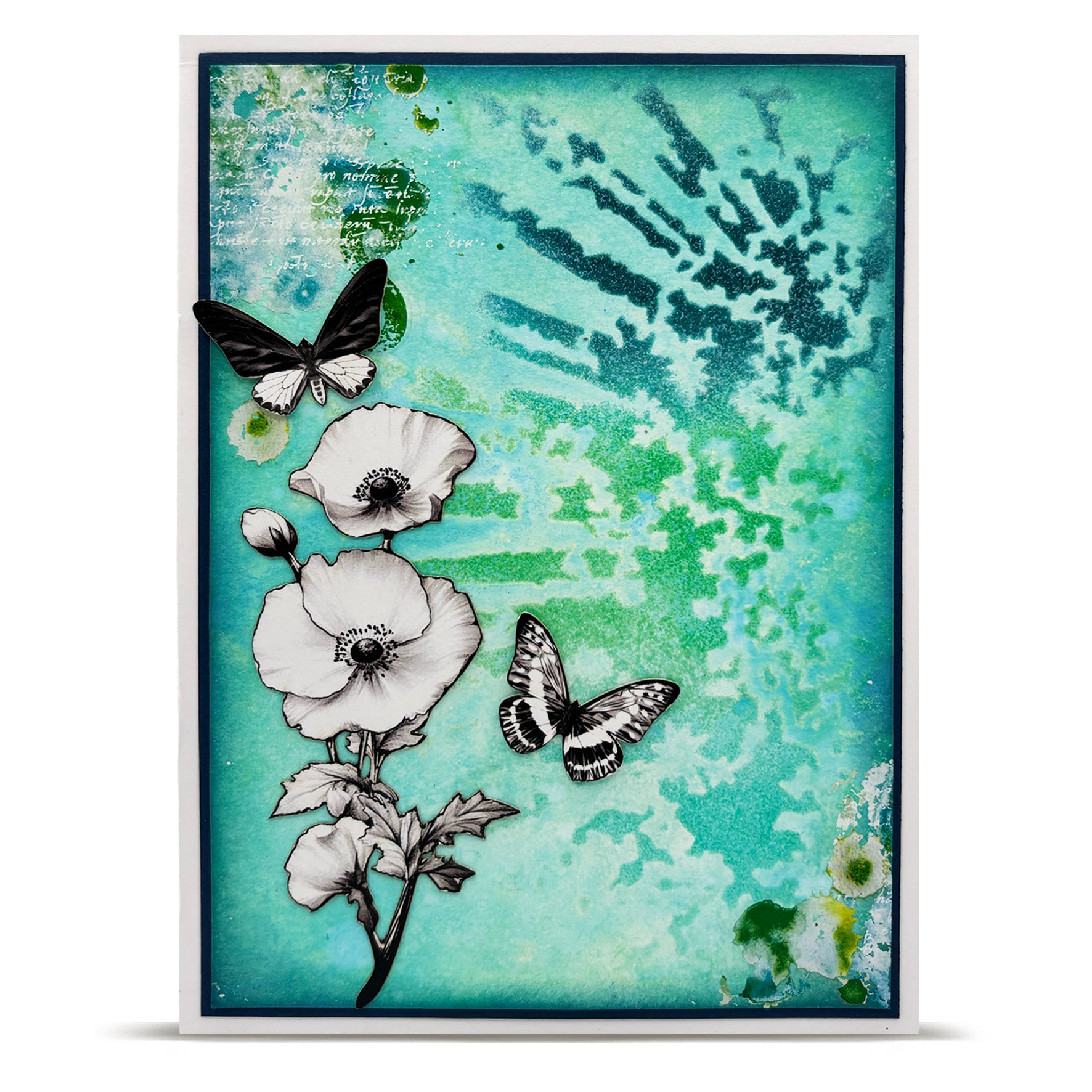Aall and Create PC-258 Starfall Rays sjablong 15x15 cm
