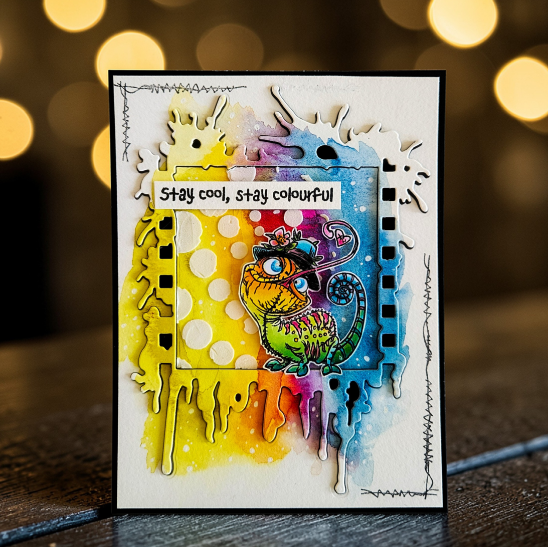 Aall and Create DI-120 Driplight diesett bakgrunn 10x14 cm