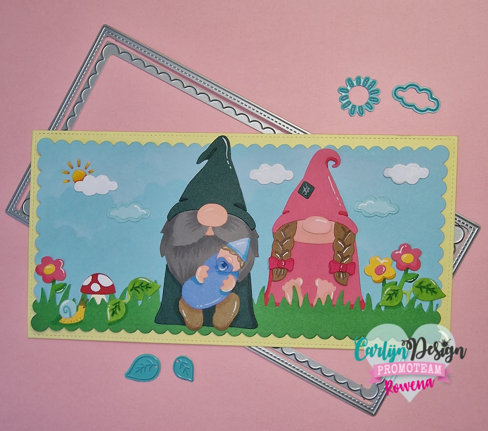 CarlijnDesign Gnome Set 5 CDSN-0209 dies påske