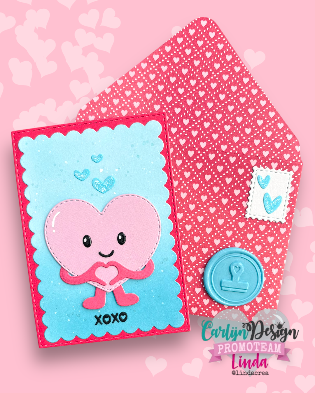 CarlijnDesign Playful Hearts dies CDSN-0340 hjerter