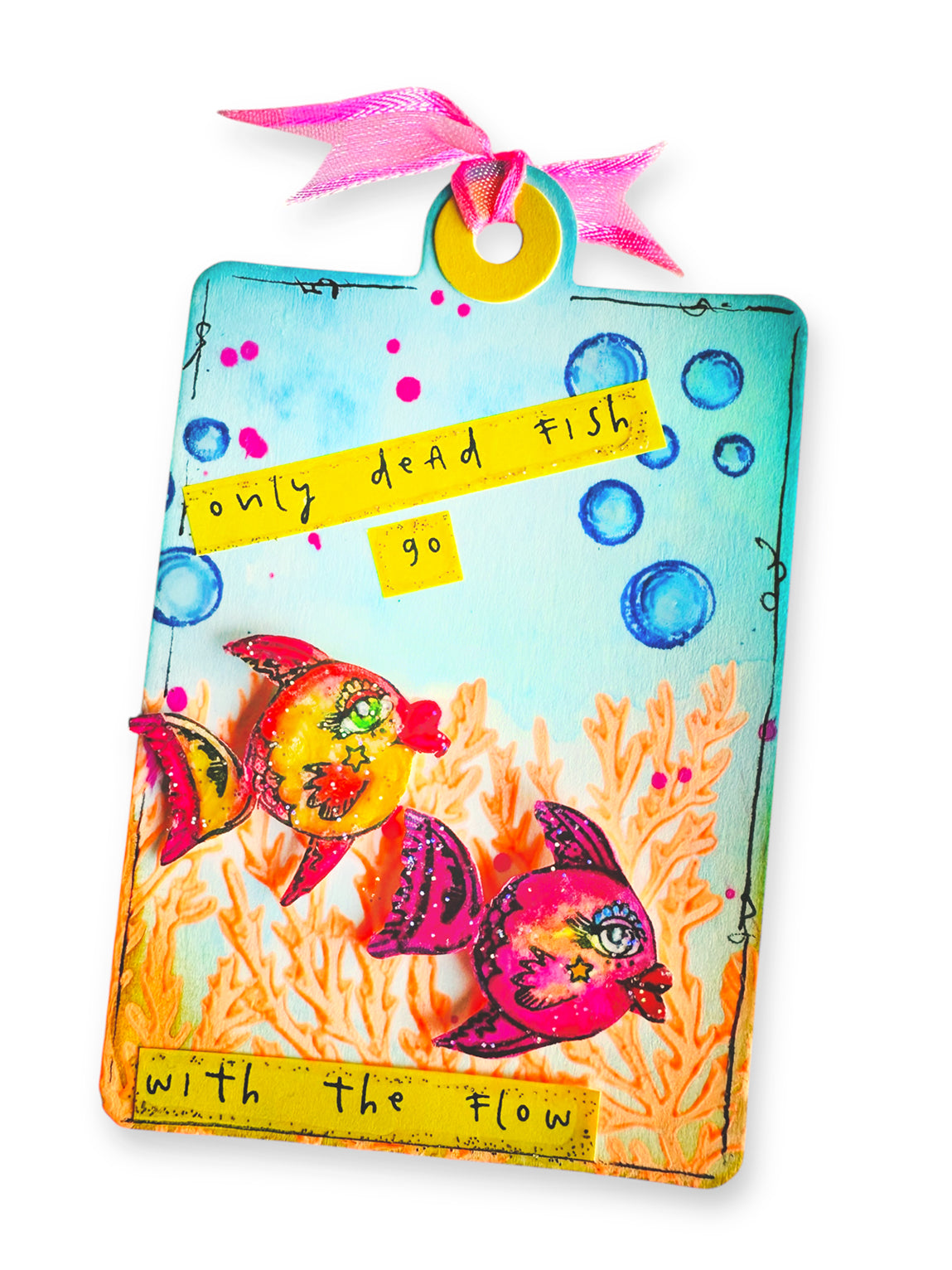 Art by Marlene 2025 Sea Creatures clear stempel sjødyr