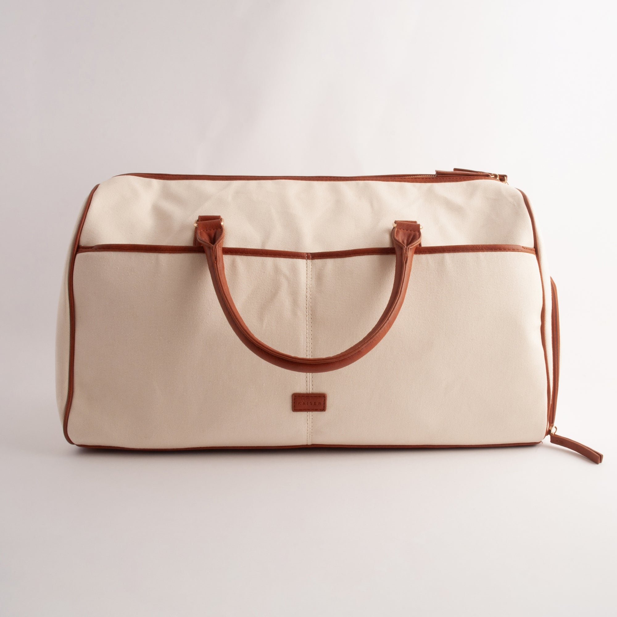 KaiserCraft Canvas Overnight Bag weekendbag cream 55 cm