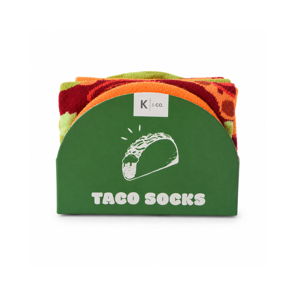 KaiserCraft Novelty sokker taco 1 par bomull