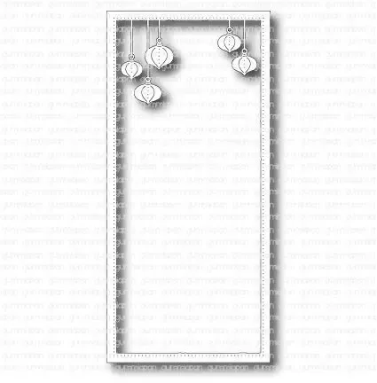 Gummiapan Slimline Julekuler stempel jul