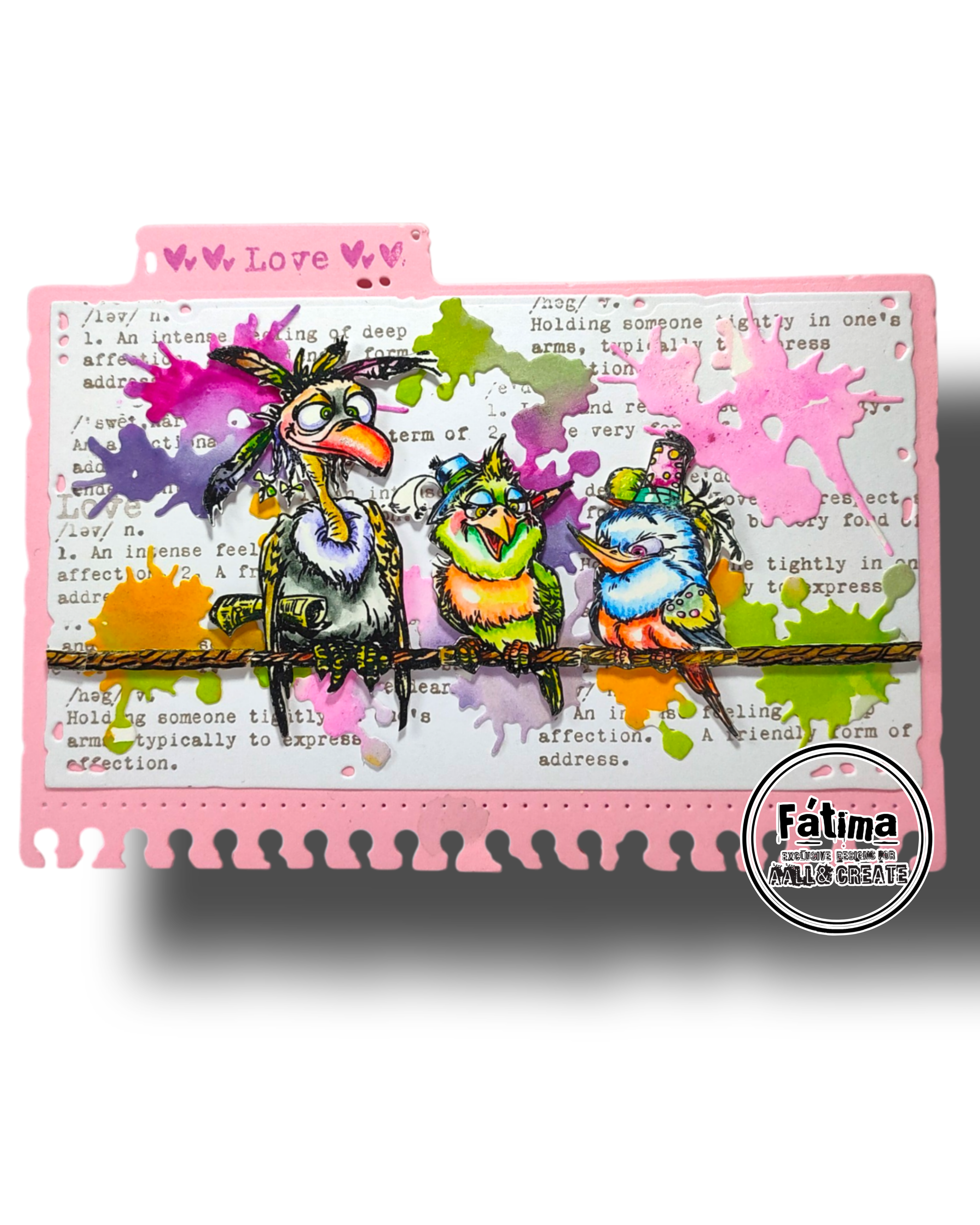 AALL & Create DI-107 diesett Spilled Feelings 6 deler detaljert