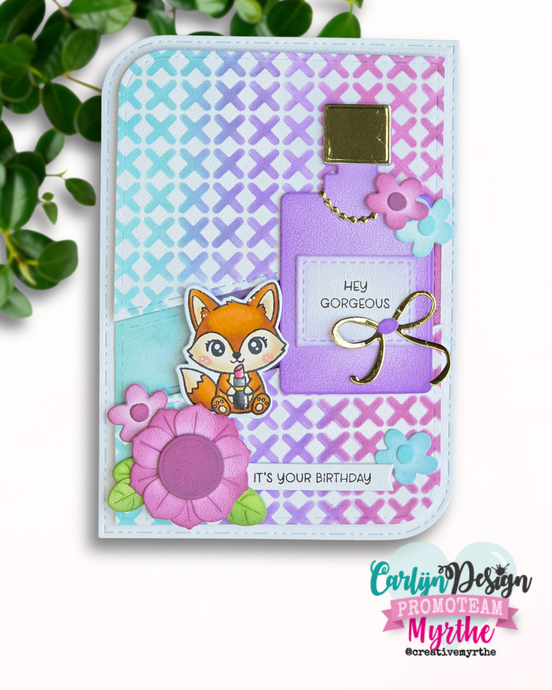 CarlijnDesign Beautiful Foxes CDSN-0367 dies til stempler