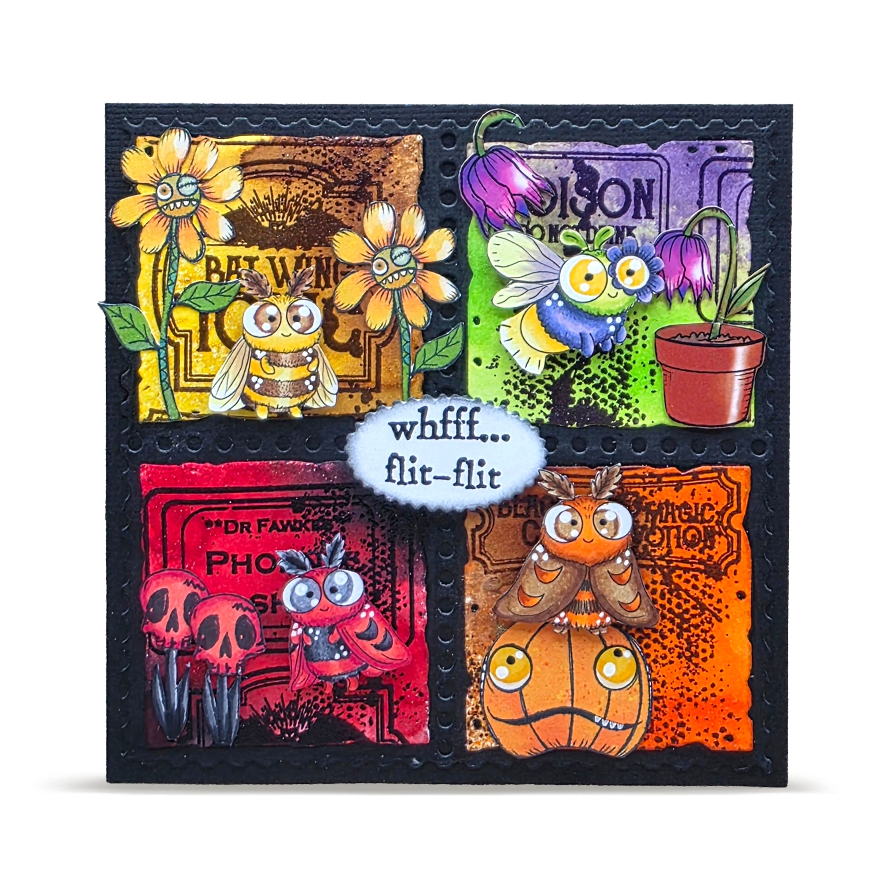 AALL & Create TP-1422 Halloween Bits stempelsett A7