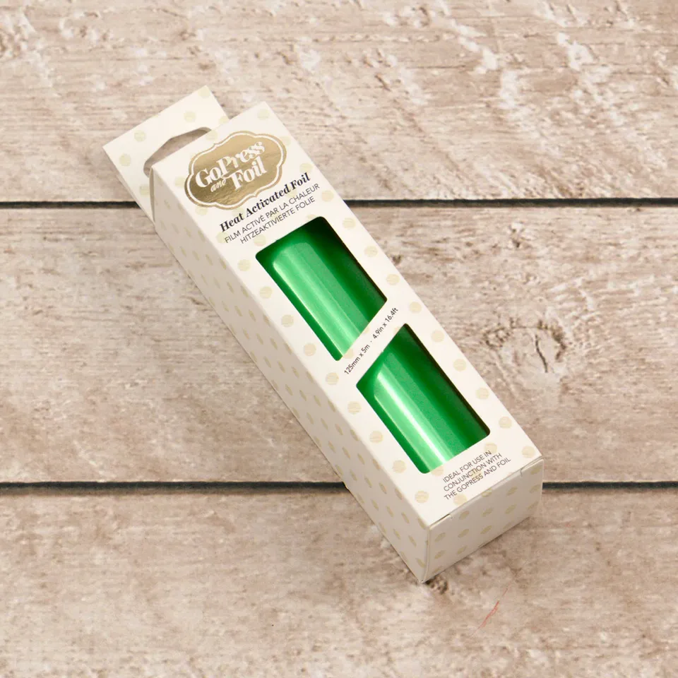 Couture Creations Foil light green mirror 125mm 5m