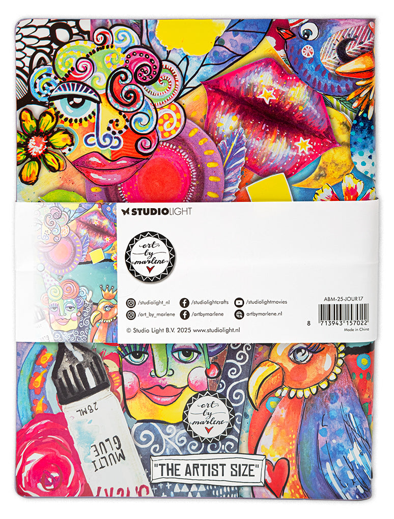 Studio Light Art by Marlene art journal Artist size 20 ark kraftig papir