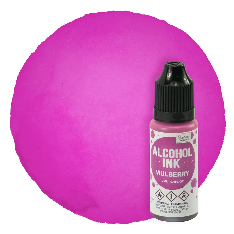 Couture Creations Alcohol Ink alkoholblekk Mulberry 12 ml transparent