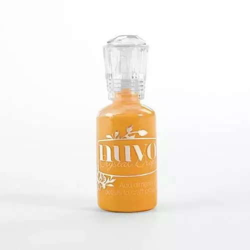 Nuvo Crystal Drops English Mustard perledråper sennepsgul