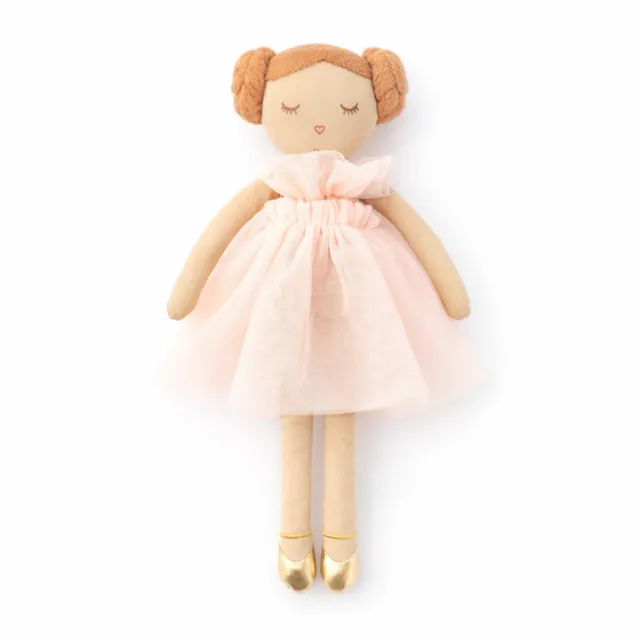 KaiserCraft Toy Box tøydukke Peach Ruffle