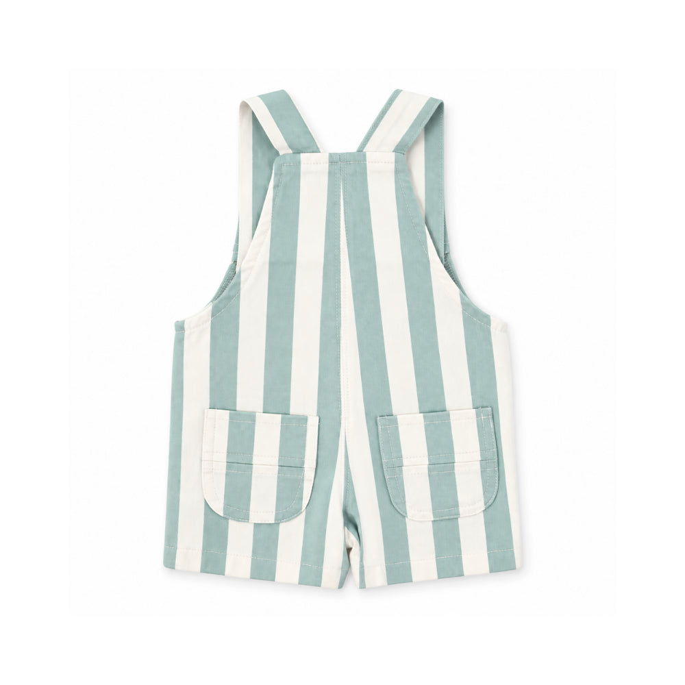 KaiserCraft Salty Toes Baby Printed snekkerbukse green stripe