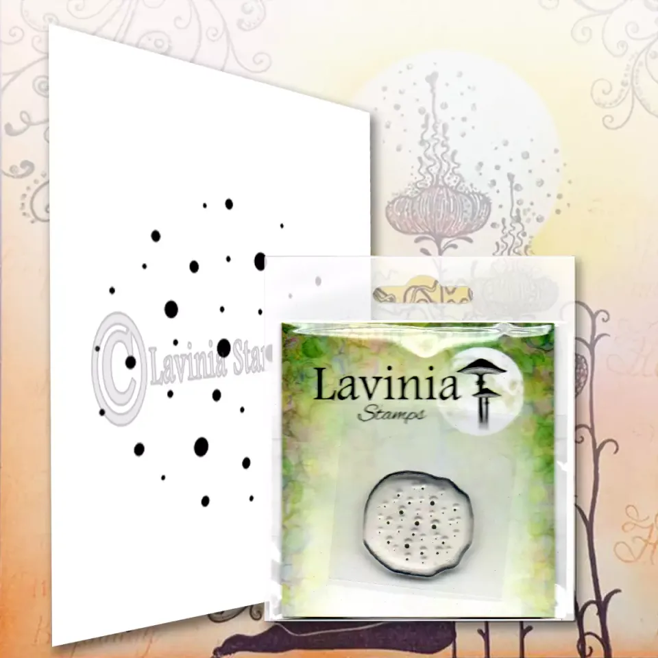 Korthobby Mini Dots LAV585 sjablong