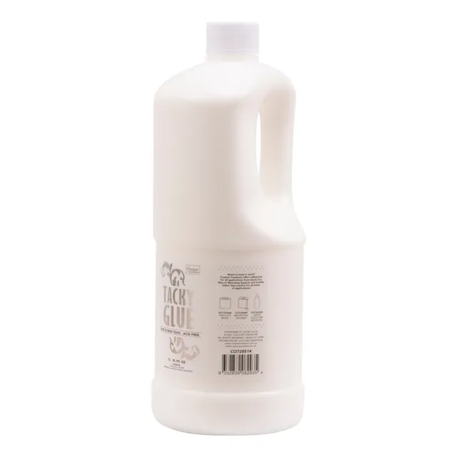 Couture Creations Tacky Glue hobbylim 1 liter tørker klart