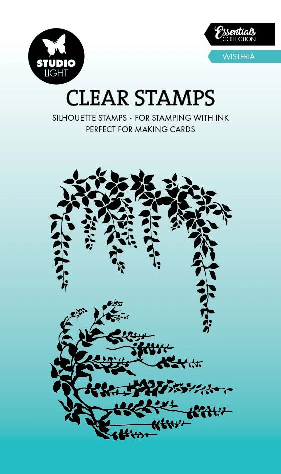 Studio Light Essentials Wisteria clear stamp blomster