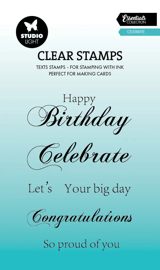 Studio Light Essentials Celebrate stempel