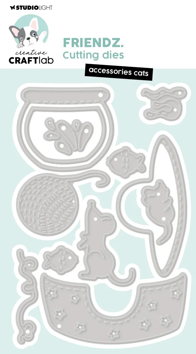 Studio Light Creative Craftlab Friendz Accessoires Cats dies katter