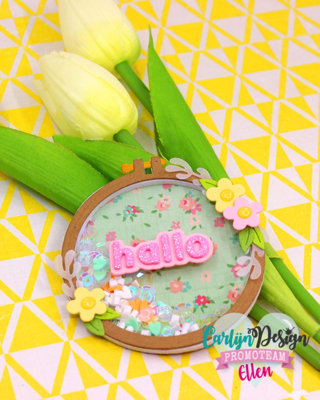 CarlijnDesign Embroidery Hoop CDJD-0073 dies 12 cm