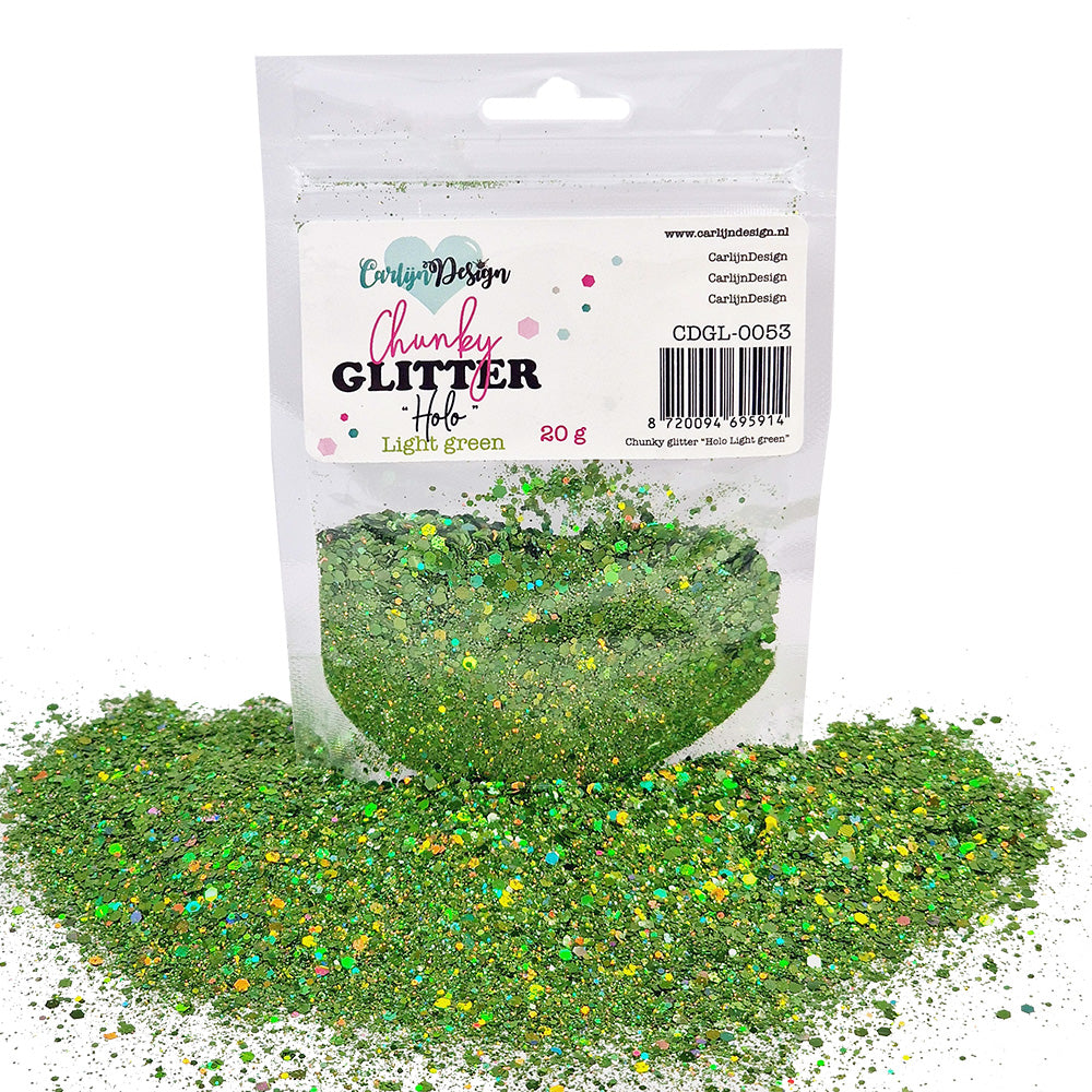 CarlijnDesign Chunky Holo Brights COMBO glitter 6x20g