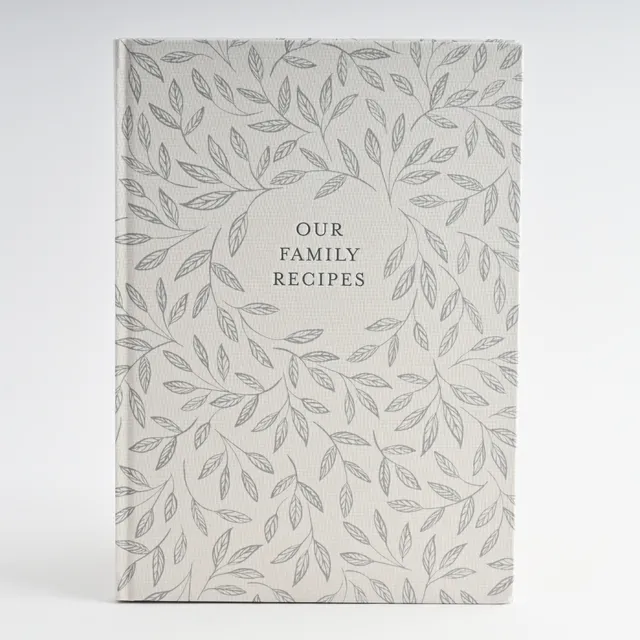 KaiserCraft House Linear Leaves oppskriftsbok A4 200 sider